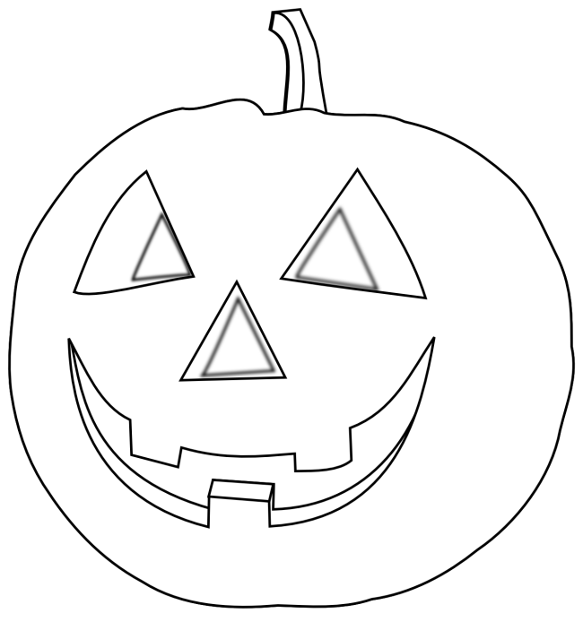 Halloween Images Black and White - Coloring Website